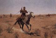 Frederic Remington The Flight Spain oil painting reproduction